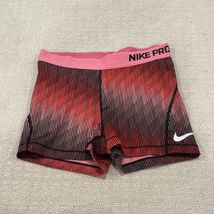 Nike Multi-Color Nike Pro Shorts